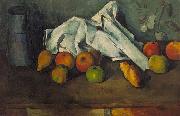 Paul Cezanne Milk Can and Apples painting